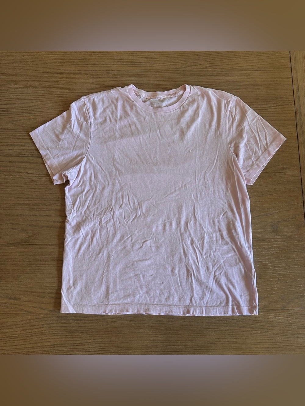 J.Crew Men’s Classic Cotton T-Shirt Large Light Pink Crewneck Tee